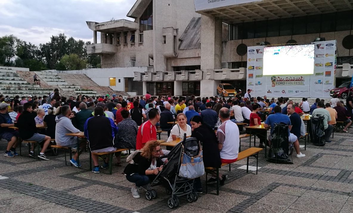Campionatul Mondial, transmis pe un ecran gigant în centrul Sătmarului
