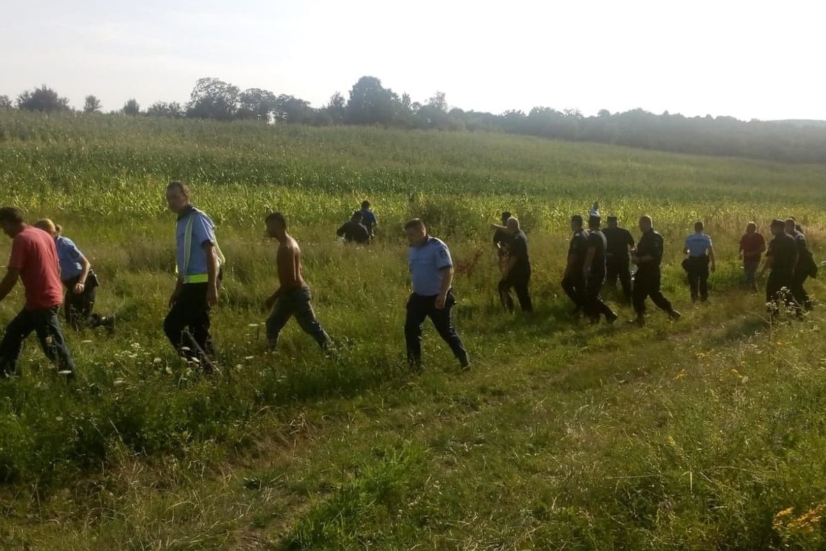 A fost găsită fetița de 2 ani dispărută ieri, pe un câmp, în zona Hodod