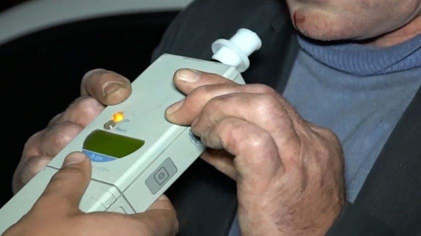 Tășnădean prins mort de beat la volan