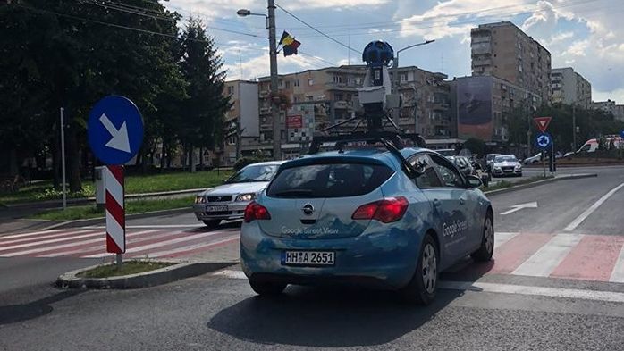 Mașina Google Street View a ajuns la Satu Mare