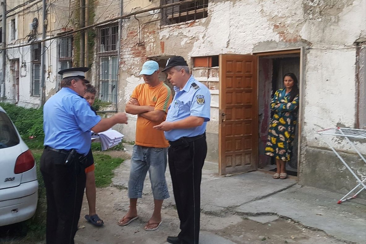 Razie a Poliției Locale în cuibul infracțional de pe strada Horea din Satu Mare