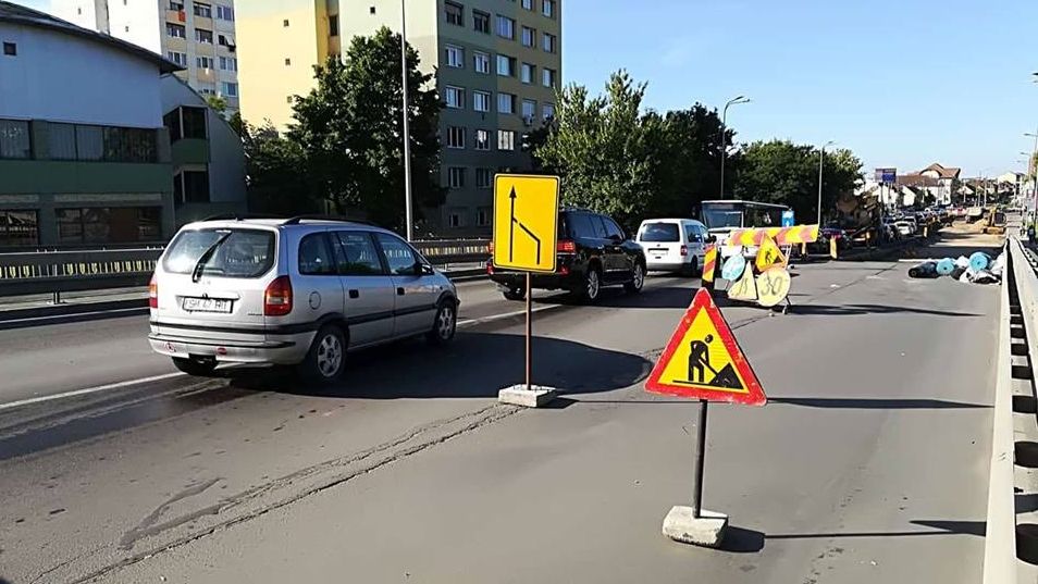 Lucrările la Podul Decebal se reiau joi, după o săptămână de pauză