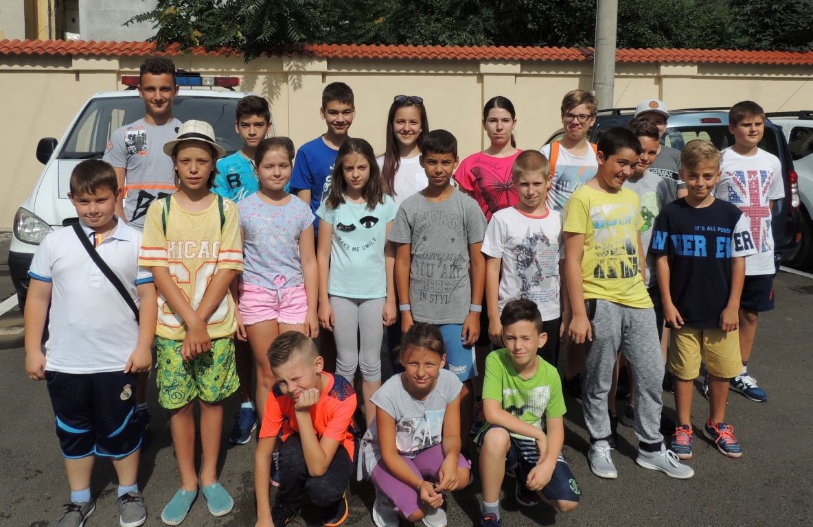 Copiii polițiștilor sătmăreni participă la Tabăra Internațională de Circulație din Nyiregyhaza