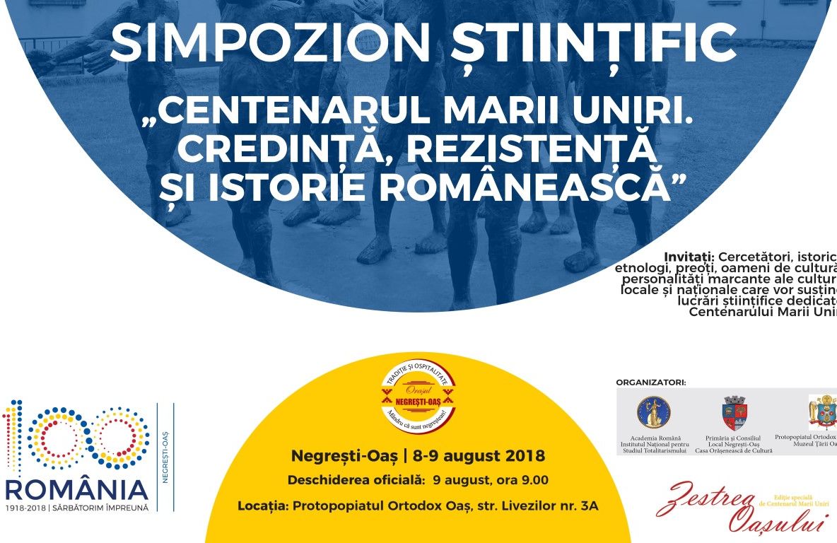 Simpozion în cinstea Centenarului Marii Uniri, la Negrești Oaș