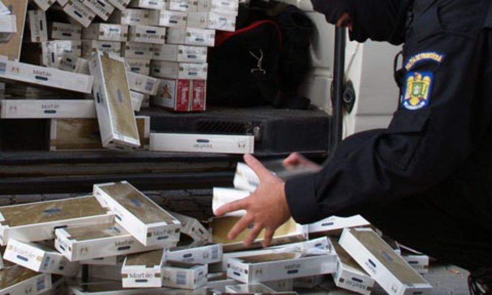 Contrabandă cu țigări în Țara Oașului. Un ucrainean, reținut