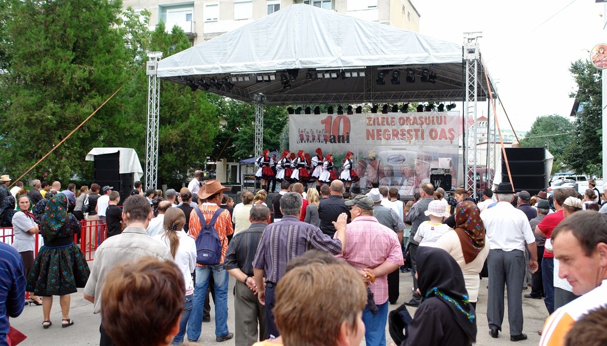 Negreștenii, în sărbătoare! Astăzi debutează Zilele Orașului Negrești Oaș