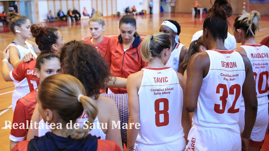 Baschet | CSM Satu Mare a învins fără probleme Olimpia CSU Brașov