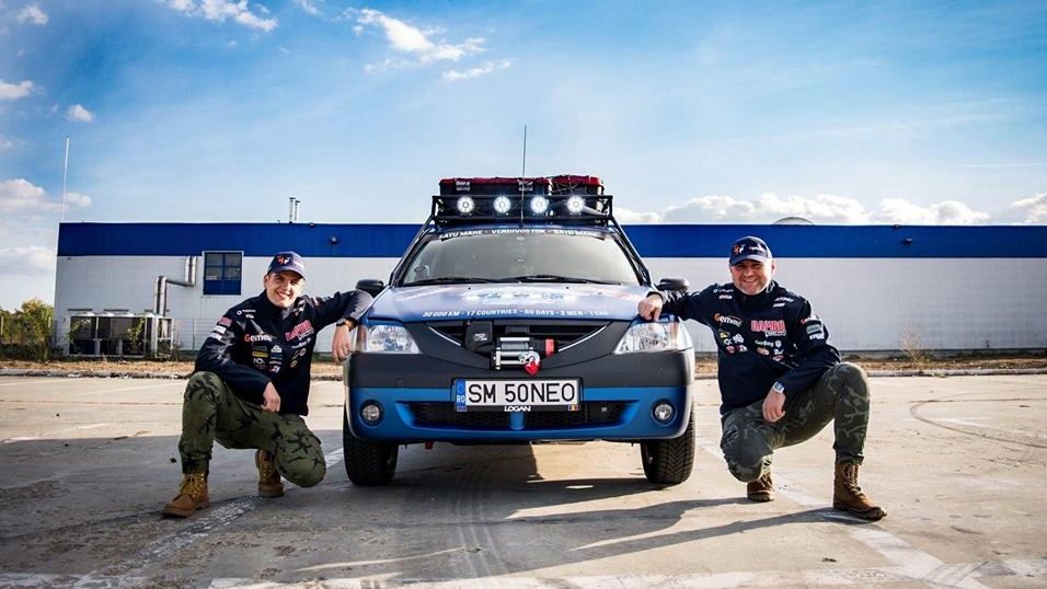 Doi sătmăreni, tată și fiu, într-o expediție de 30.000 de km până în Siberia