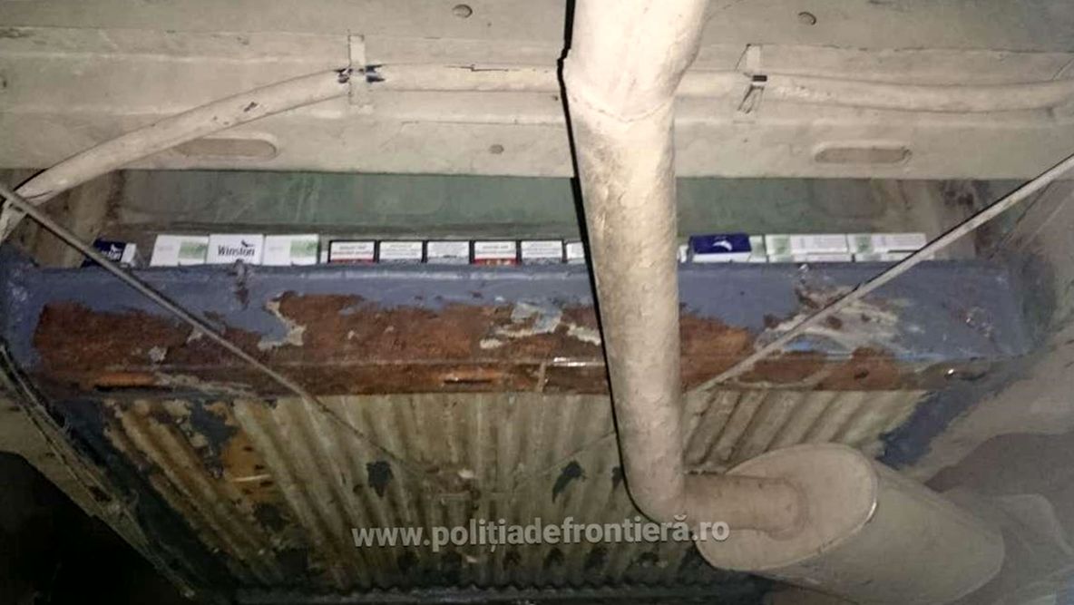 Contrabandist ucrainean prins în Vama Petea