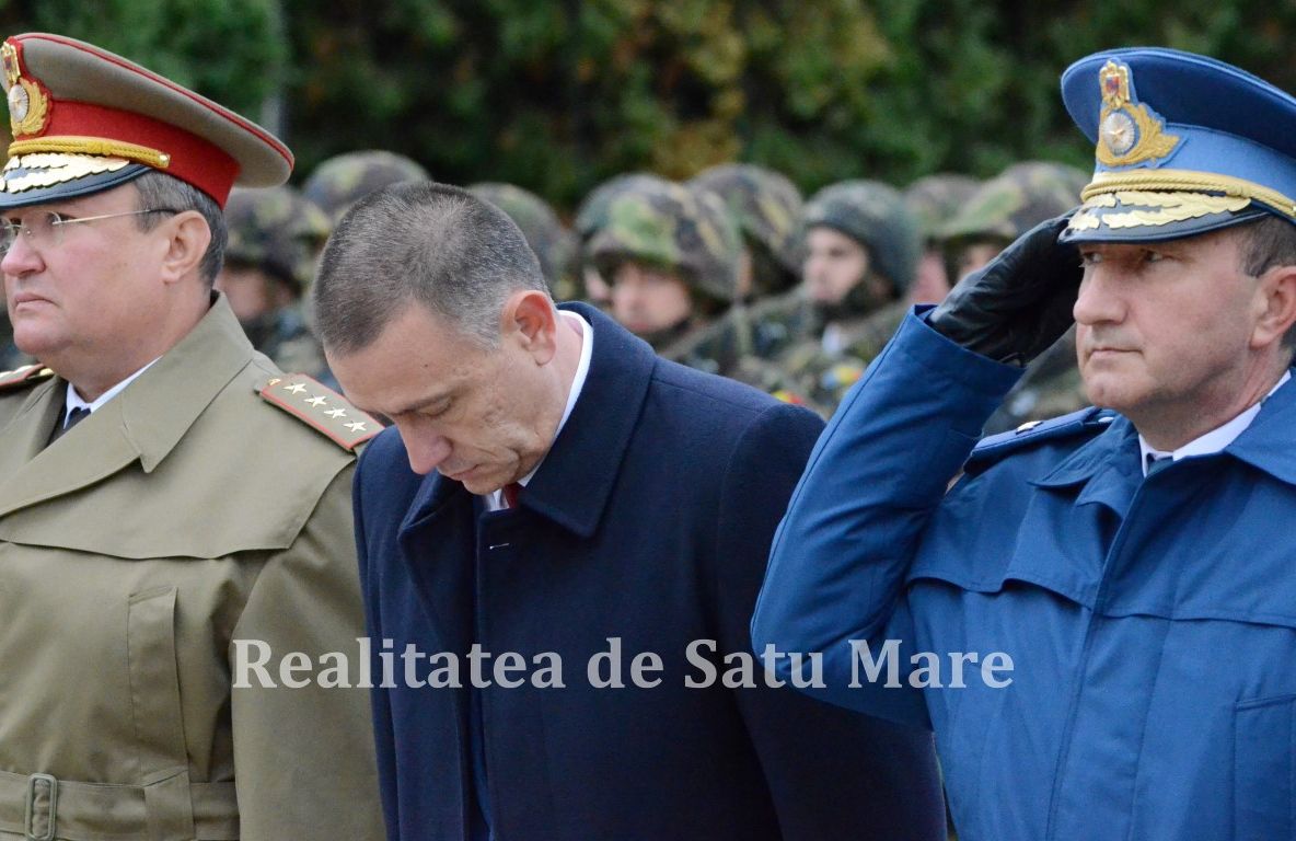 Armata Română, sărbătorită la Carei în prezența ministrului Apărării, Mihai Fifor