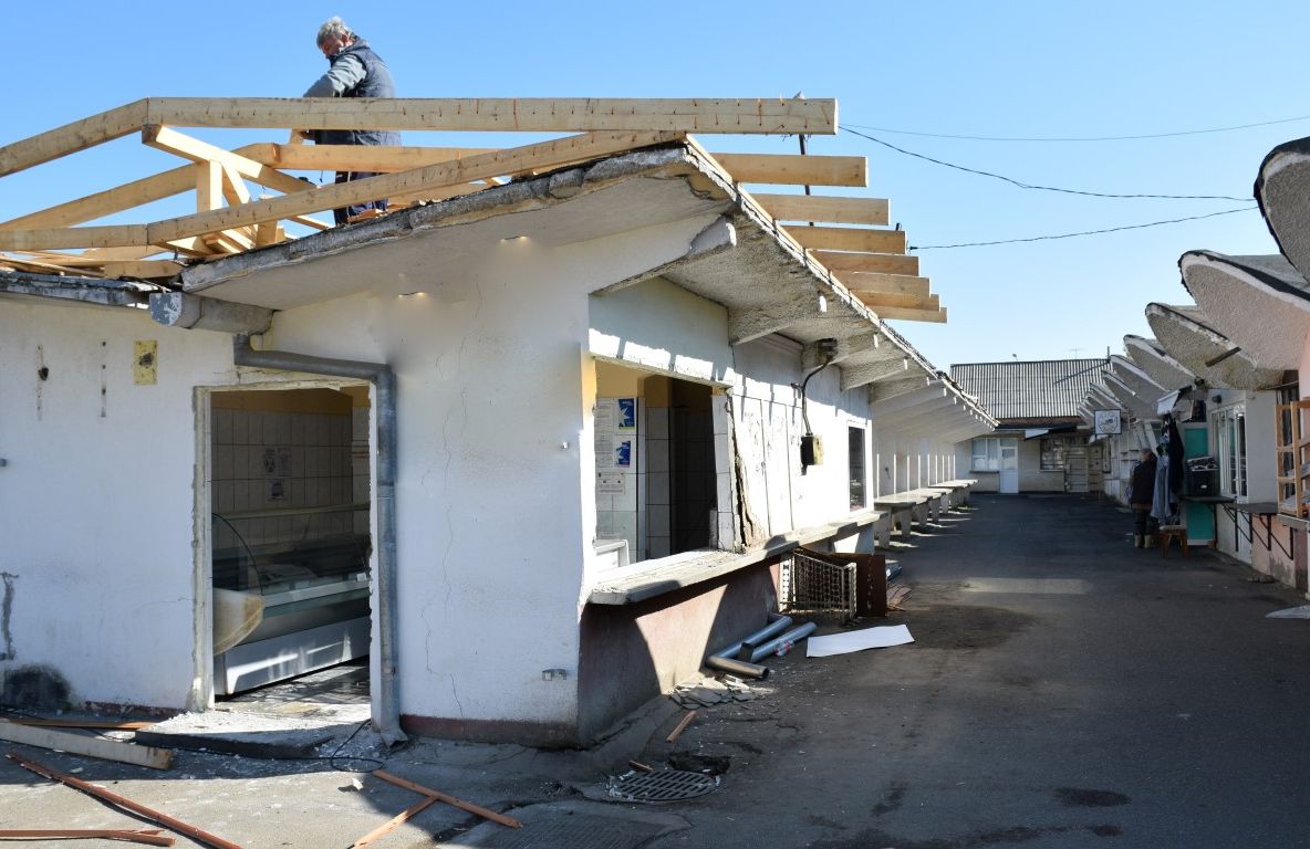 Piața Mică din Satu Mare a intrat într-un amplu proces de modernizare