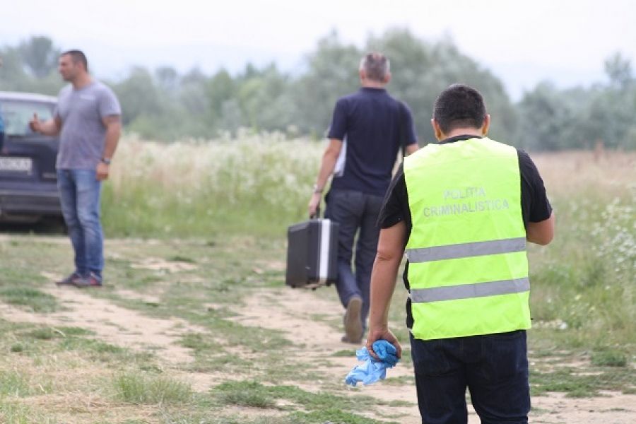 Suspectul principal în cazul dublei crime, prins în zona podului de cale ferată