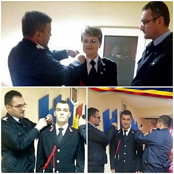 Avansări în grad la ISU ”Someș” Satu Mare