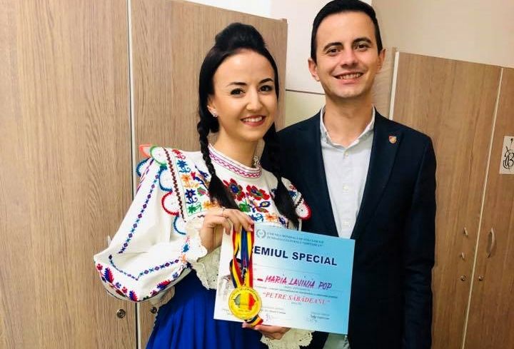 Sătmăreanca Lavinia Pop, premiu special la Festivalul Concurs Internațional de Folclor „Petre Săbădeanu”