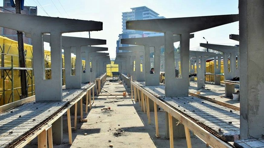 Lucrări de modernizare la Piața Mare din municipiu