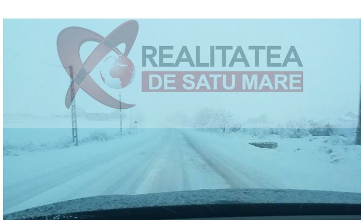Se circulă cu dificultate pe drumurile naționale