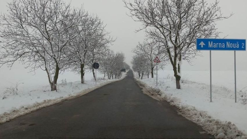 4.500 de tone de material antiderapant folosite pentru deszăpezire în județul Satu Mare