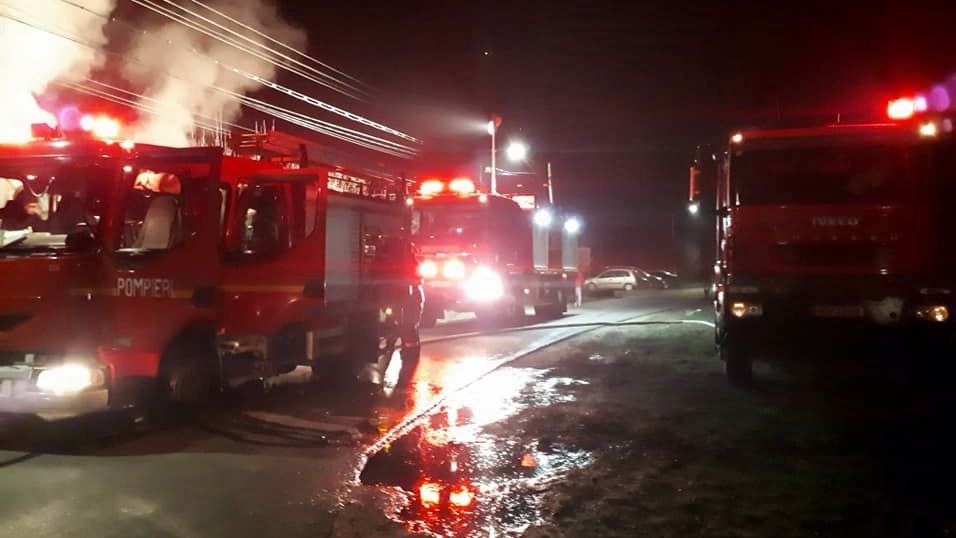 Nouă intervenții ale pompierilor în minivacanța de 1 Decembrie