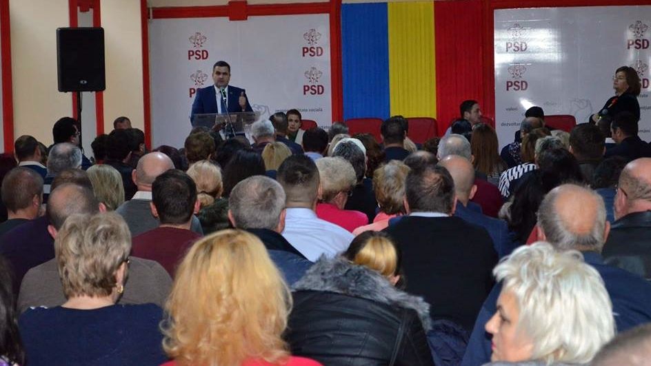 Ministrul Apărării Naționale, Gabriel Leș, a fost ales, azi, președinte al Organizației Municipale PSD Satu Mare