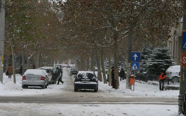 Alertă meteo! Ninsori abundente până la ora 15,00, în Satu Mare