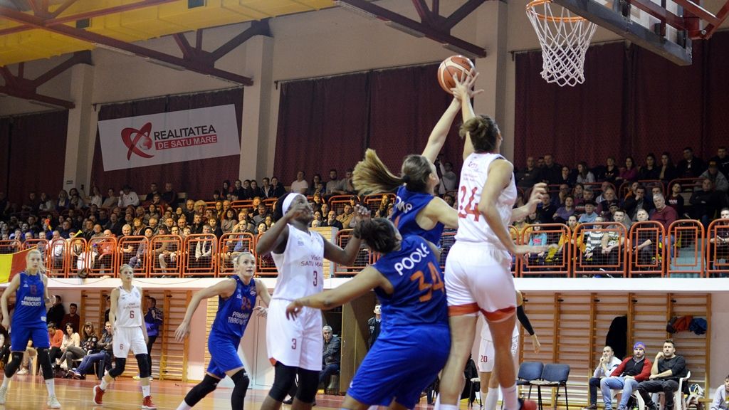 Baschet | CSM Târgoviște 36 - 82 CSM Satu Mare, în Cupa României