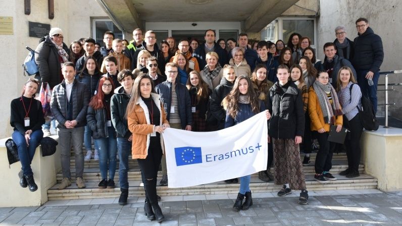 Elevi și profesori din patru țări, în vizită la Satu Mare