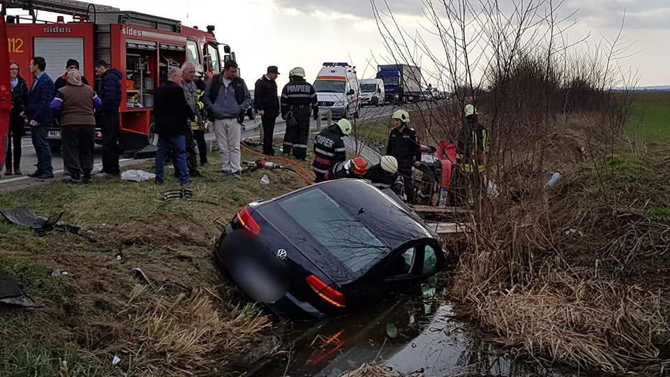Concluziile polițiștilor în cazul accidentului rutier grav de la Medieș
