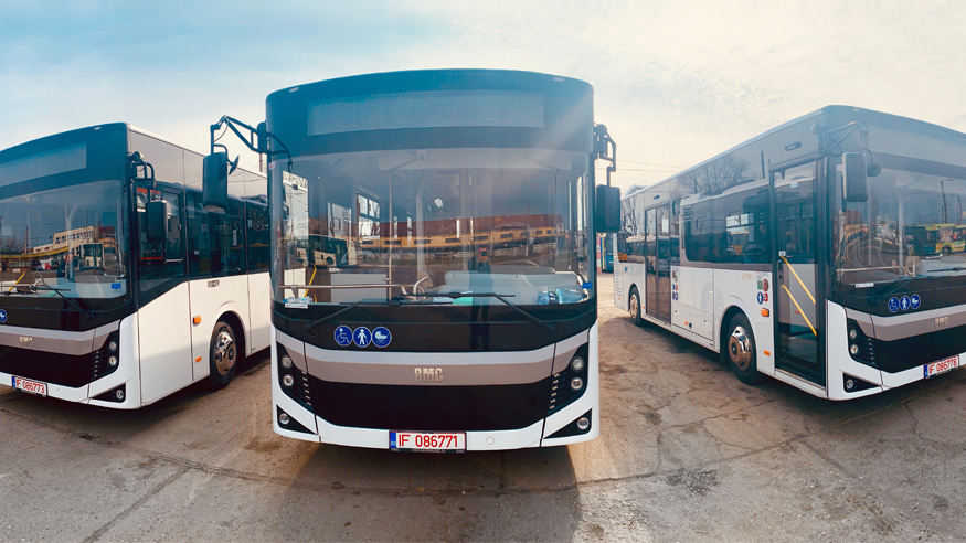 Primele autobuze noi au ajuns în curtea Transurban