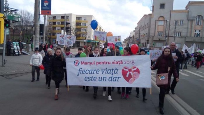 ”Marșul pentru viață”, sâmbătă, 23 martie, la Satu Mare