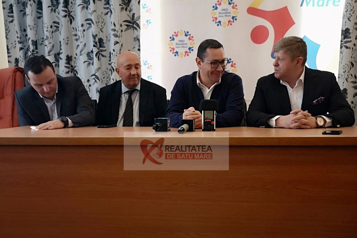 Victor Ponta a dezvăluit la Satu Mare ce întrebare s-ar potrivi pentru referendumul din 26 mai