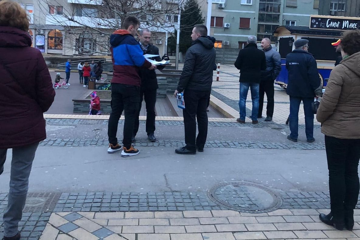 Protest anemic la Satu Mare față de modificarea legilor justiției