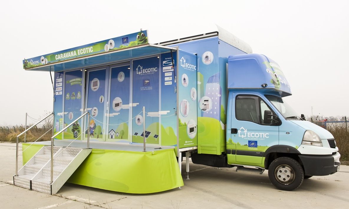 Caravana reciclează și plantează pornește spre unitățile de învățământ din județul Satu Mare