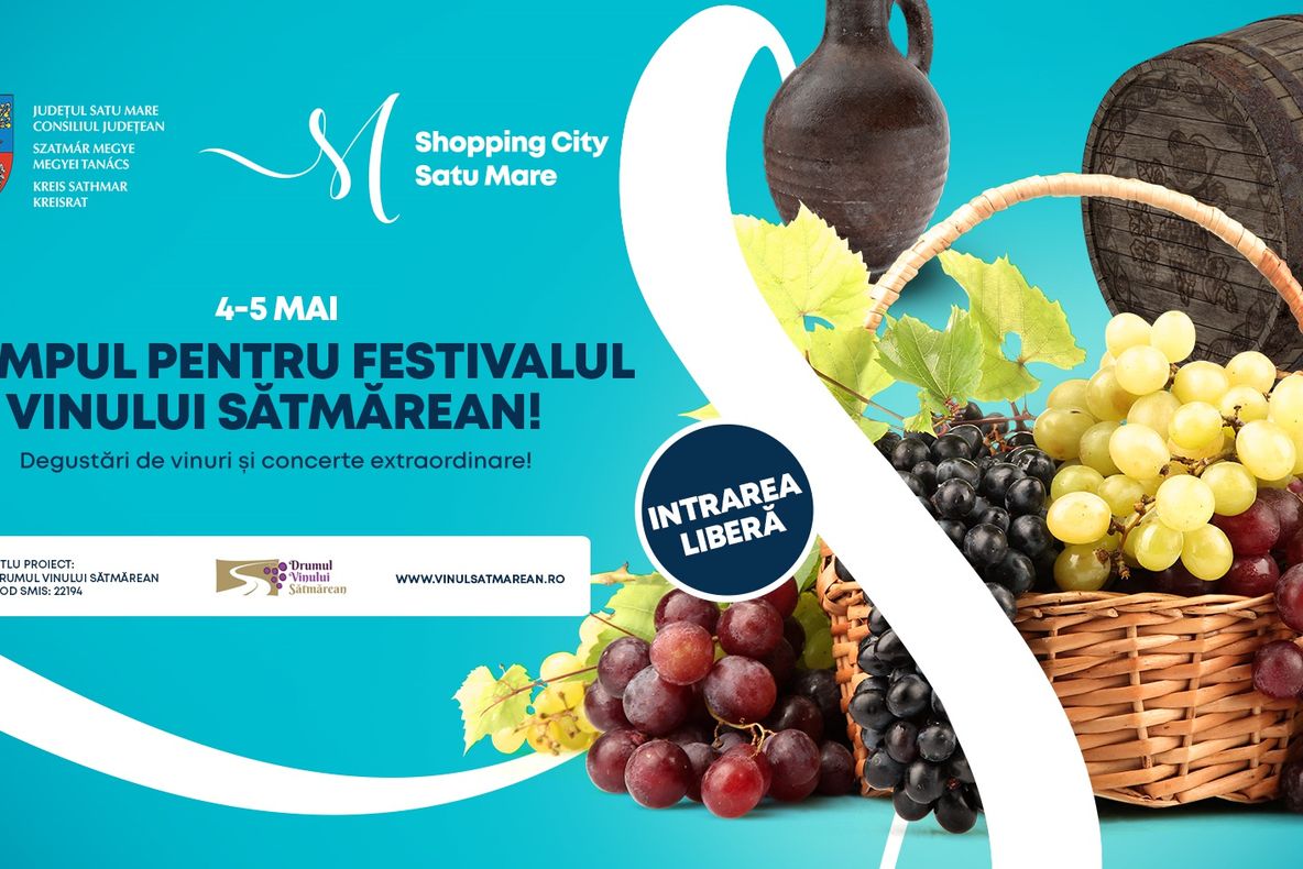 Festivalul vinului, la Satu Mare: concerte și vin bun