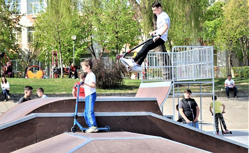 Cel mai mare skatepark din municipiul Satu Mare, inaugurat azi