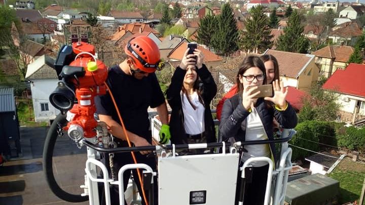 Experiență de neuitat pentru elevii unei școli din Satu Mare