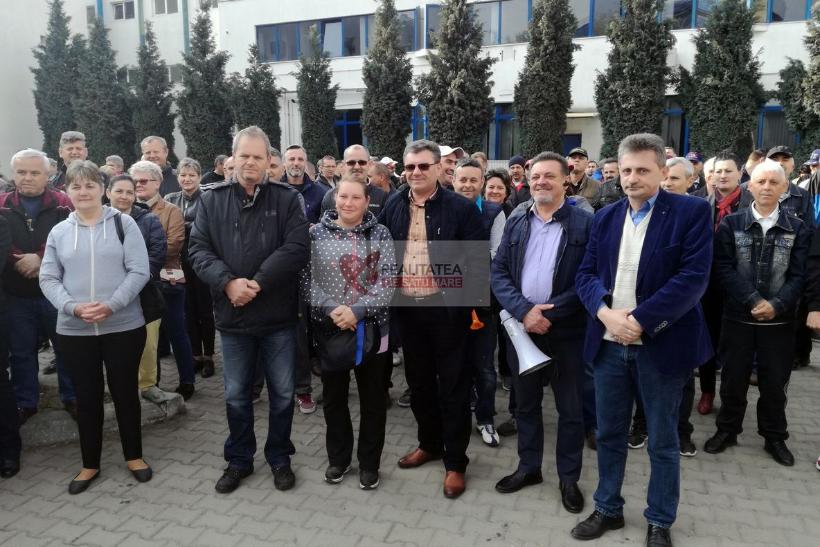 Președintele SNPPC, alături de muncitorii greviști de la Electrolux