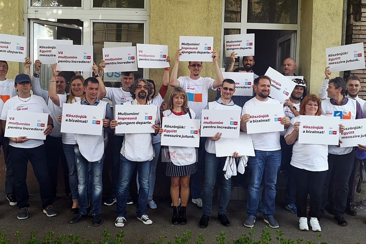 Alianța 2020 USR-PLUS, mesaj pentru sătmăreni: "Schimbarea se întâmplă!"