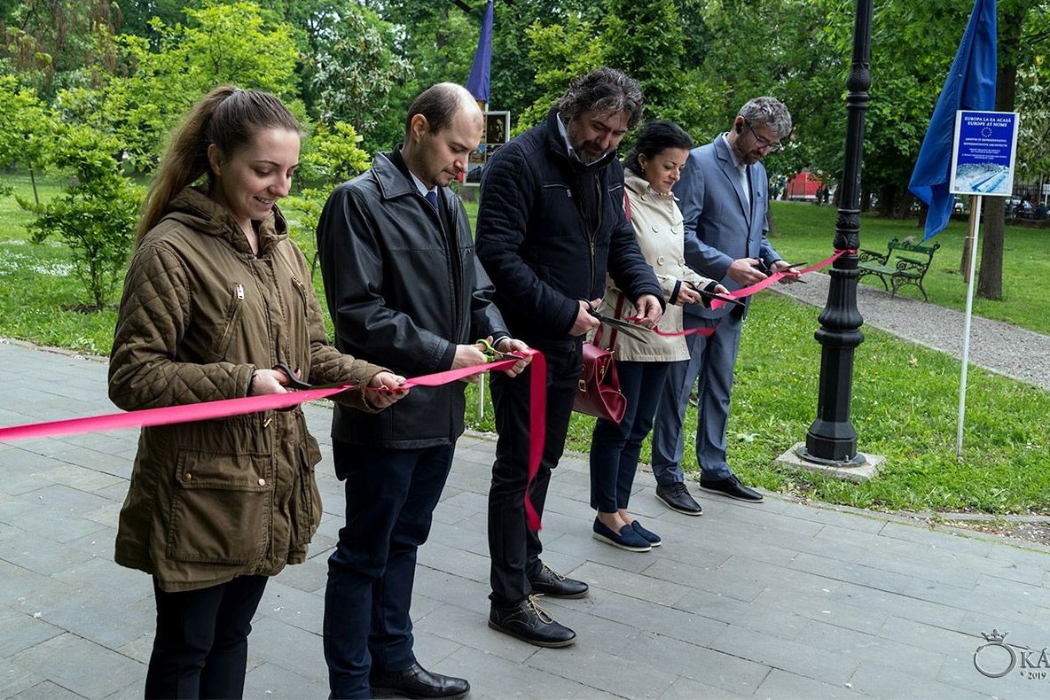 A fost inaugurată ”Aleea arhitecților”, la Carei