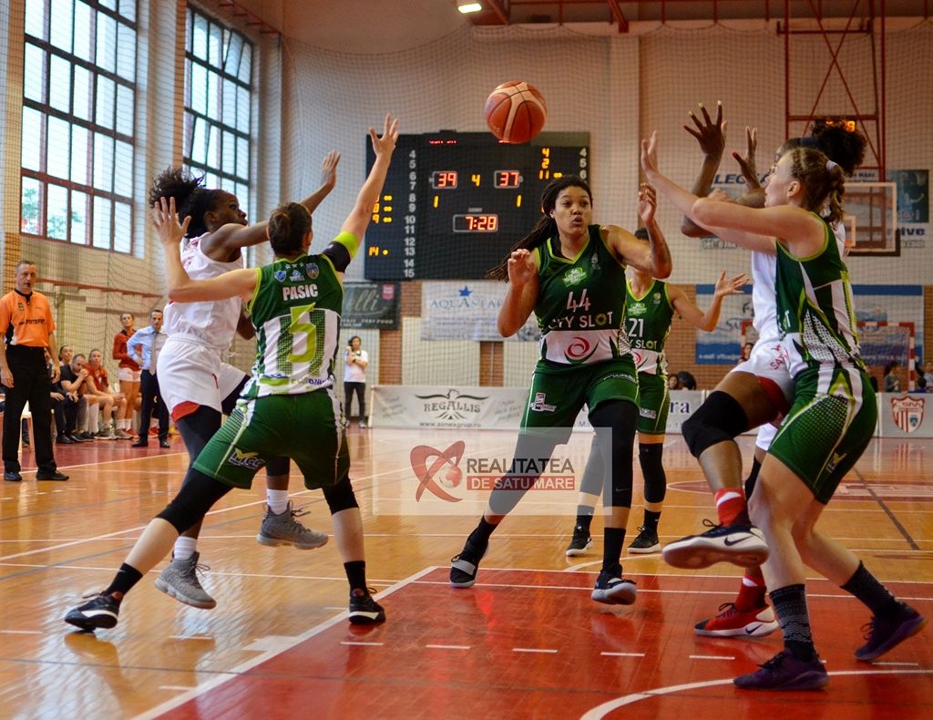 Baschet | CSM Satu Mare a învins Sepsi în jocul trei al finalei LNBF