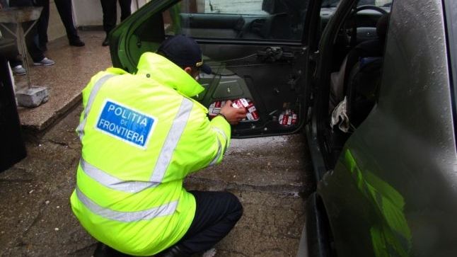 Contrabandistă din Satu Mare prinsă de polițiști