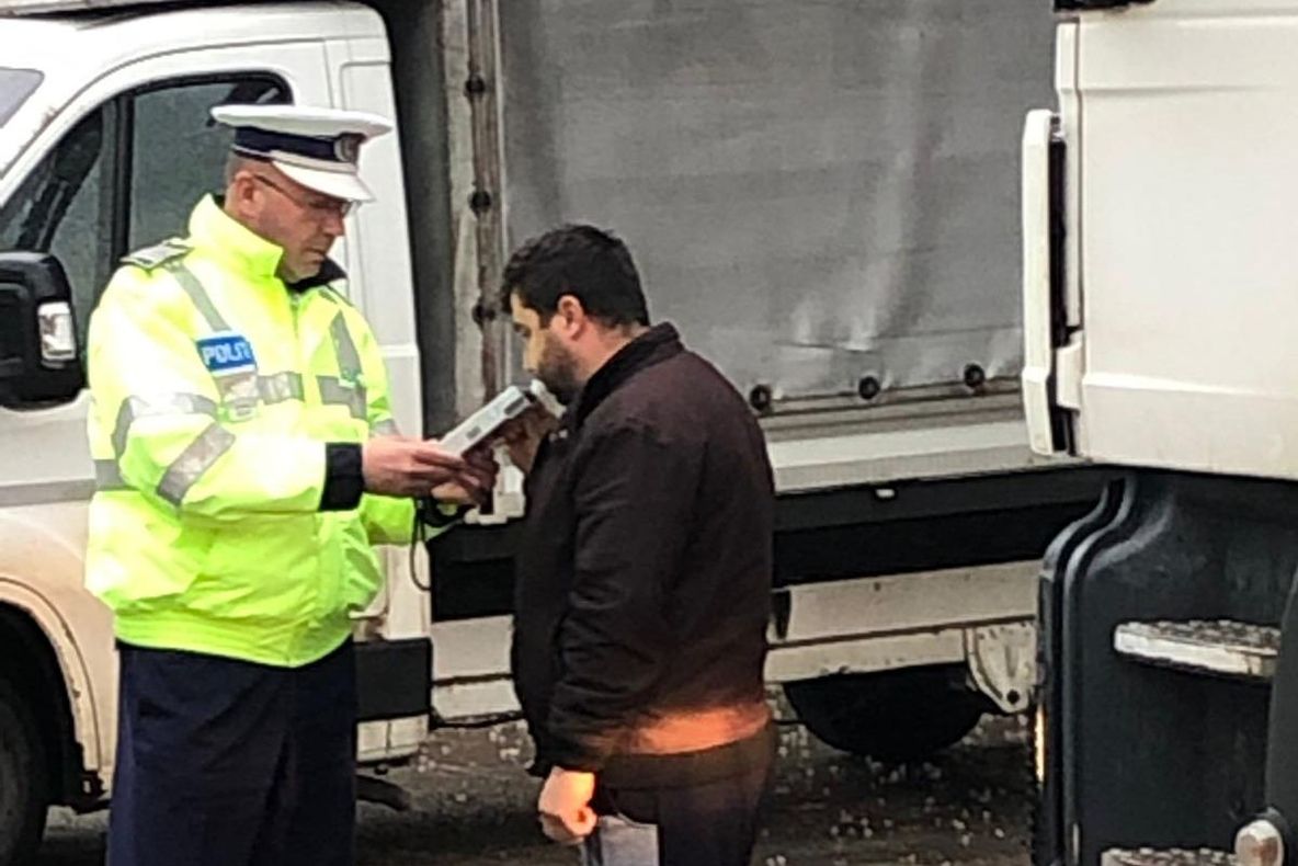 Rupt de beat la volan, în Satu Mare! Bărbatul s-a ales cu dosar penal