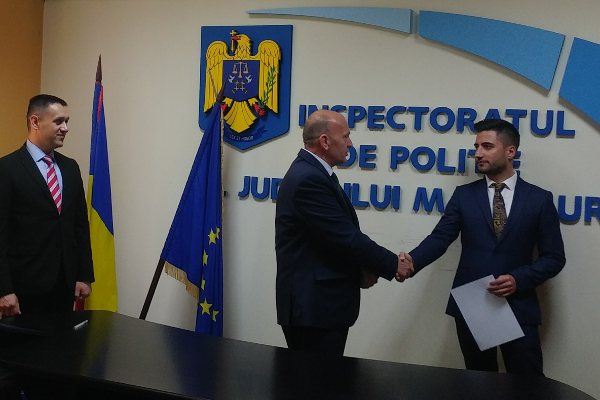 Accident de circulație în Satu Mare. Șoferul a părăsit locul accidentului