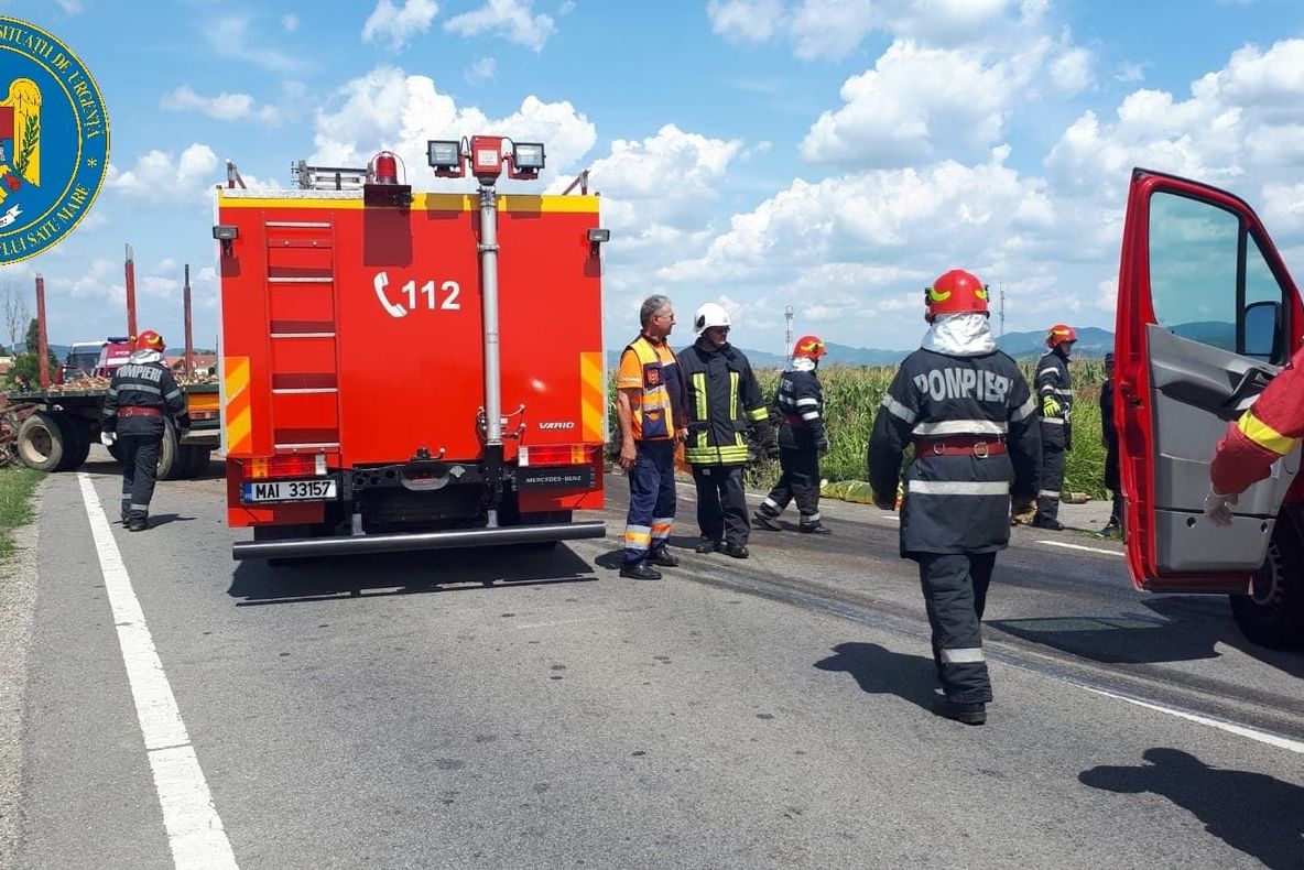 BILANȚ: 27 de intervenții în fiecare zi pentru pompierii sătmăreni