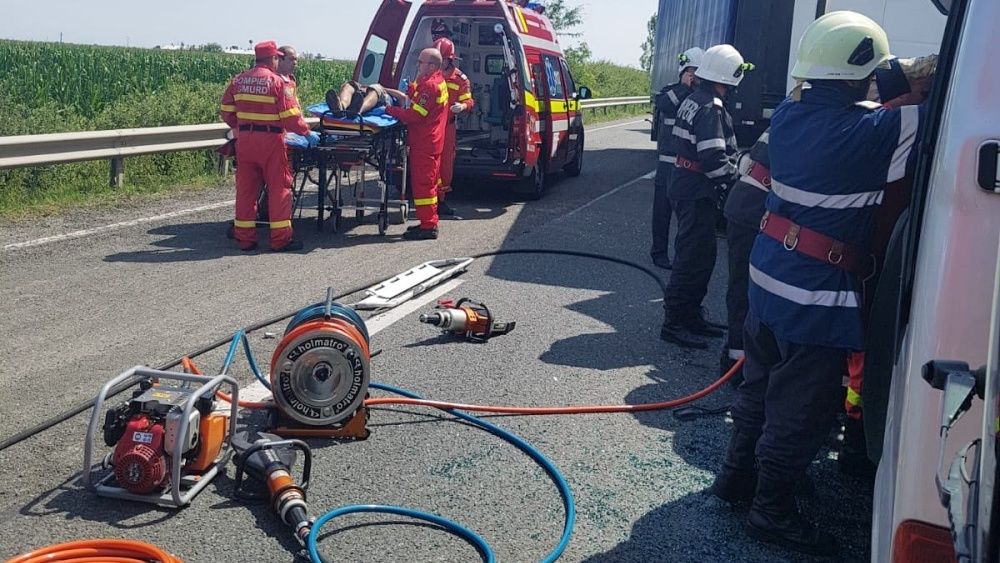 Poliția a stabilit cauza accidentului de azi dintre Carei și Moftin