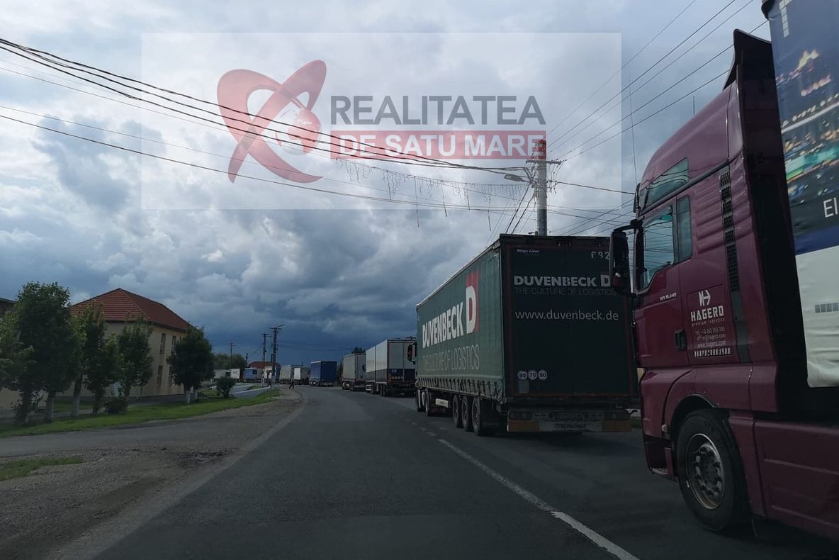 Aglomerație în vămi. Cod roșu în vama Petea