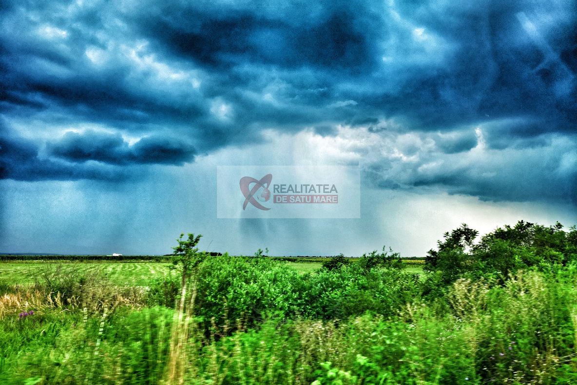 Cod galben de furtună în județul Satu Mare