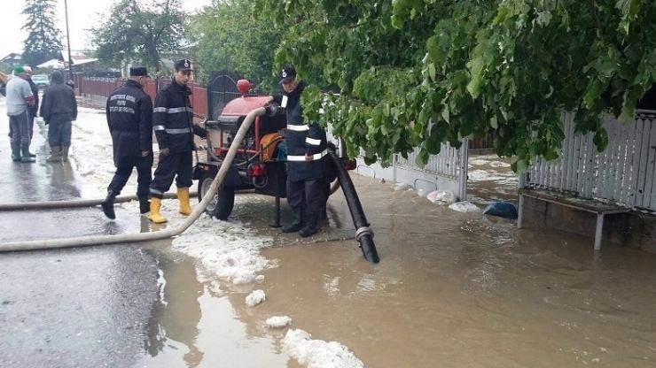 Cod galben de inundații în județul Satu Mare