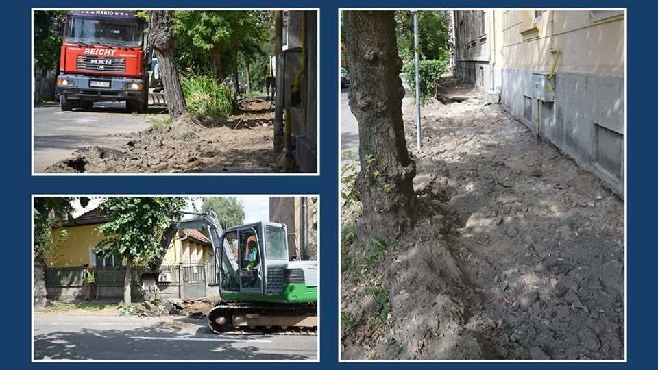 Strada Marsilia din municipiul Satu Mare a intrat în reabilitare