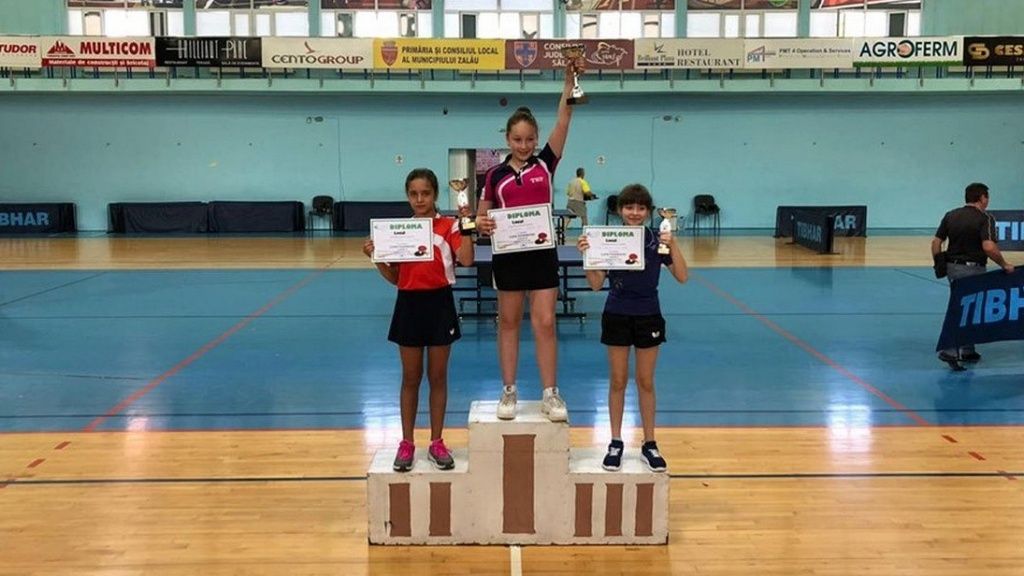 Nicoleta Pascui, medalie de aur la Cupa Federaţiei la tenis de masă