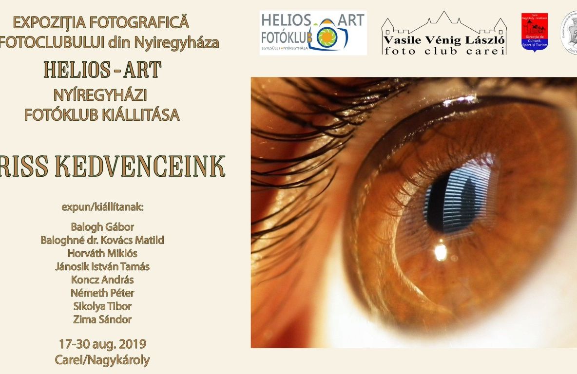 Expoziție de fotografie a Clubului Foto „Helios-Art” din Nyíregyháza, la Castelul din Carei